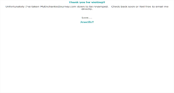 Desktop Screenshot of myenchantedjourney.com